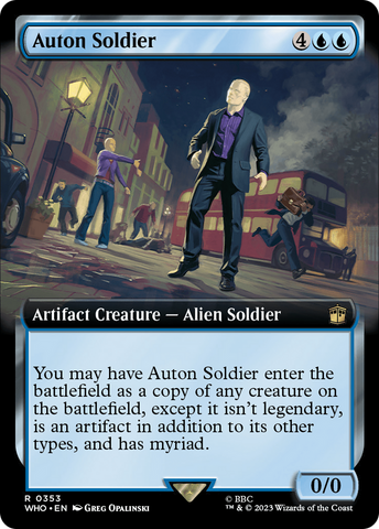 Auton Soldier (Extended Art) [Doctor Who]