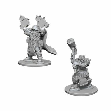 Dungeons & Dragons Nolzur's Marvelous Unpainted Miniatures: Dwarf Male Cleric W2