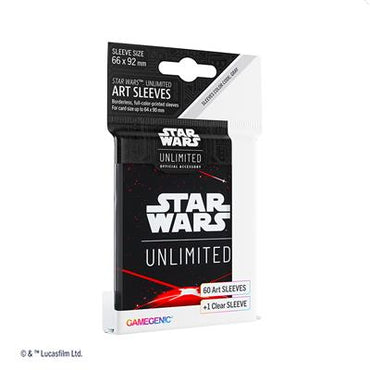 STAR WARS: UNLIMITED ART SLEEVES - SPACE RED