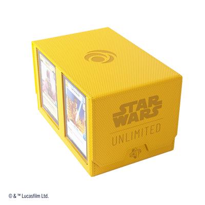 STAR WARS: UNLIMITED DOUBLE DECK POD - YELLOW