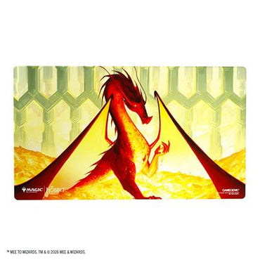 Magic: The Gathering | The Hobbit Shiny Playmat - Smaug the Golden