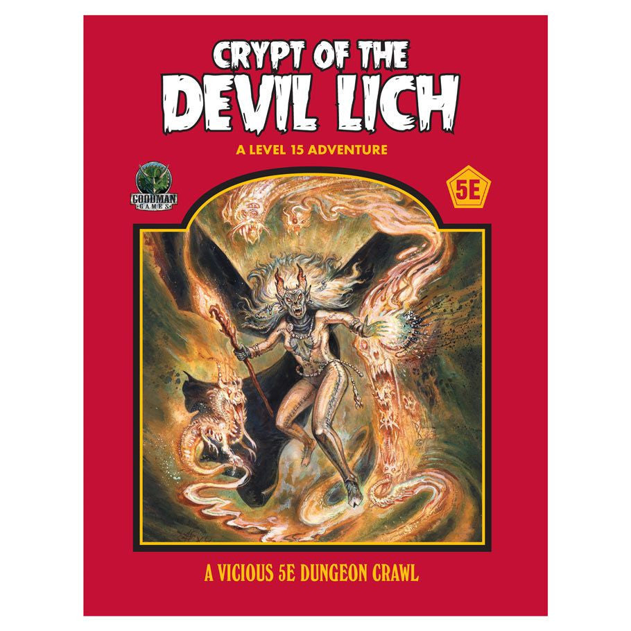 D&D 5E: Crypt of the Devil Lich Softcover