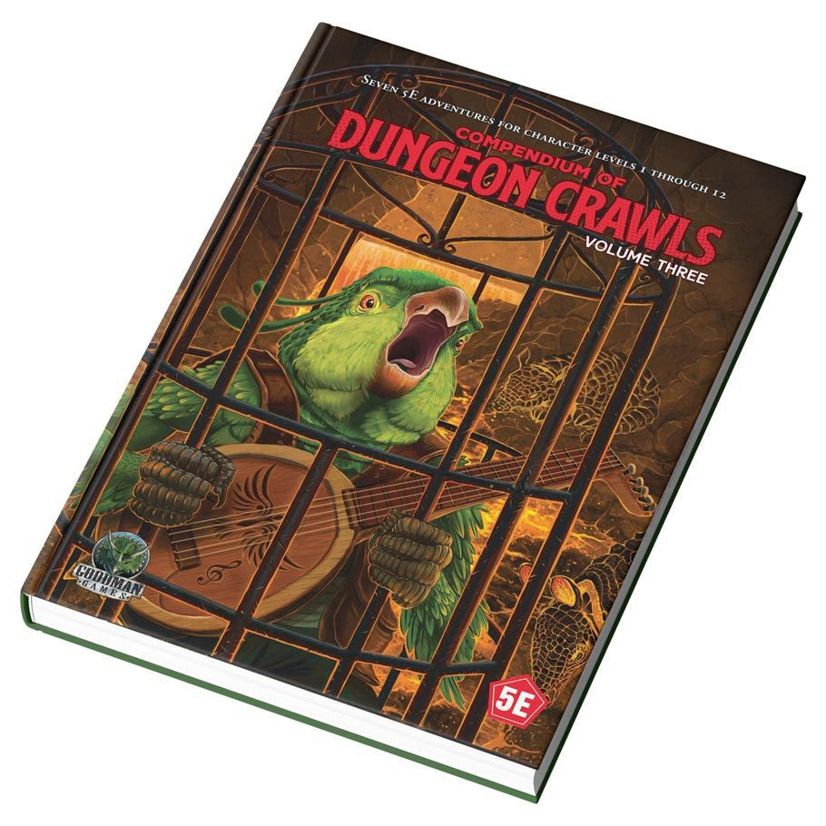 D&D 5E: Adventue: Compendium of Dungeon Crawls Volume 3: Through Caves and Forests
