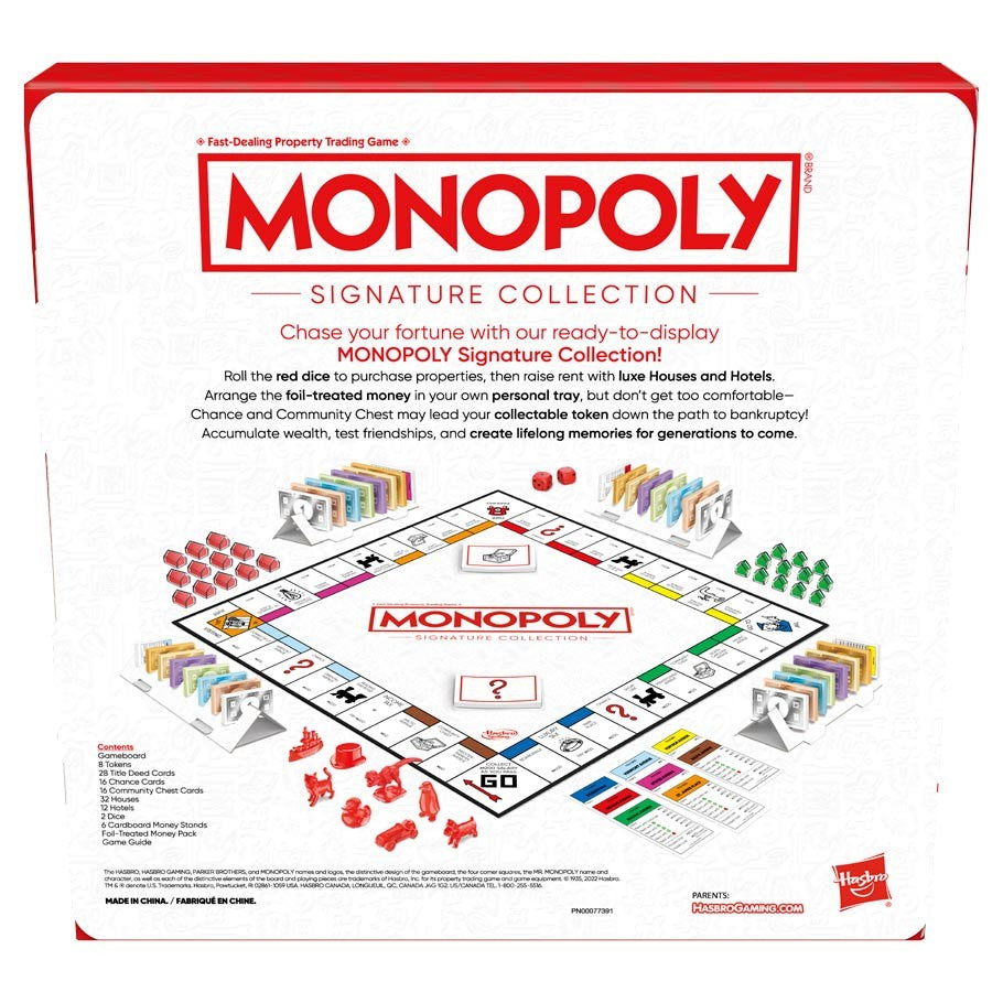 Monopoly Signature Collection