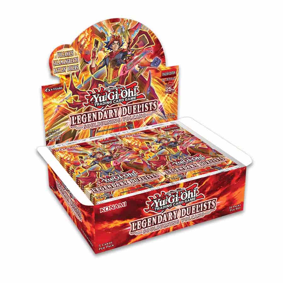 YU-GI-OH CCG: LEGENDARY DUELISTS BOOSTER: SOULBURNING VOLCANO