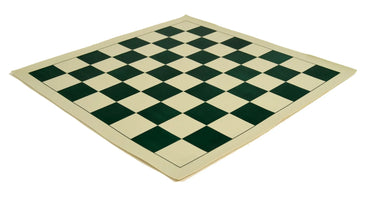 Notationless Regulation Vinyl Tournament Chess Board - Green