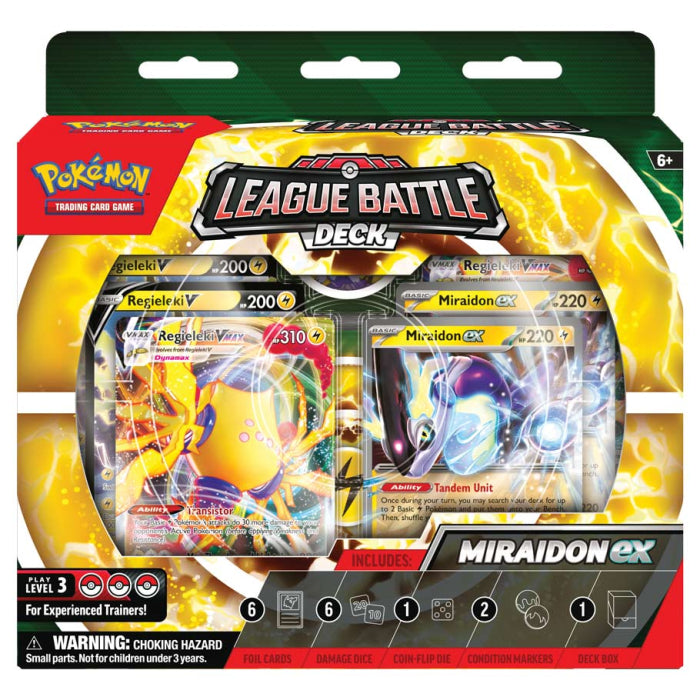 Pokémon TCG: Miraidon ex League Battle Deck | All About Games