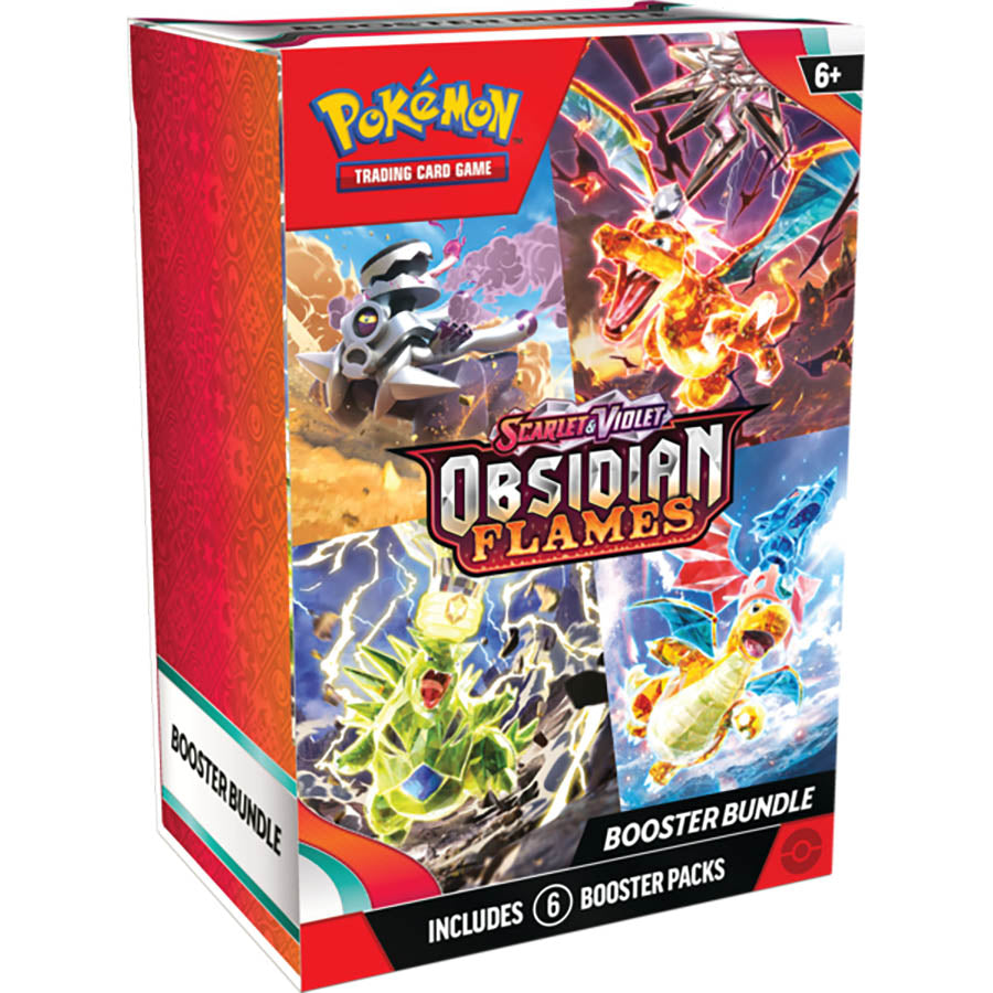 POKEMON TCG: SCARLET AND VIOLET: OBSIDIAN FLAMES: BOOSTER BUNDLE