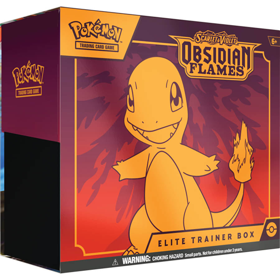 Pokemon TCG: Scarlet and Violet: Obsidian Flames: Elite Trainer Box