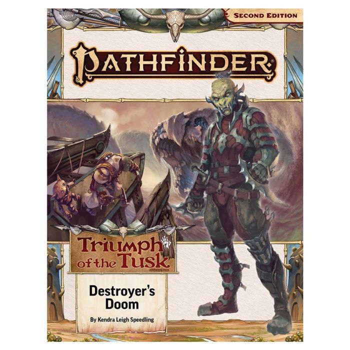 Pathfinder 2E: Adventure Path: Destroyer’s Doom Triumph of the Tusk 3/3