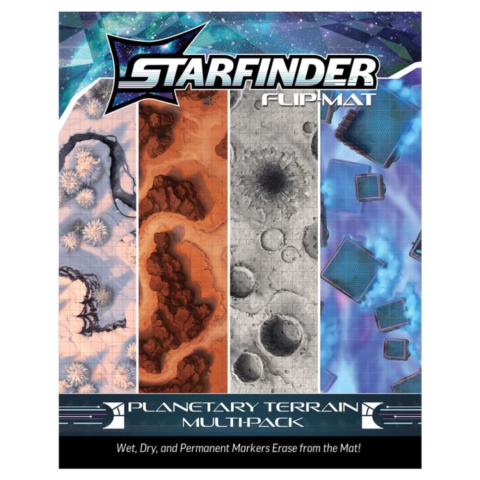 Starfinder 2E: Flip Mat: Planetary Terrain Multi-Pack