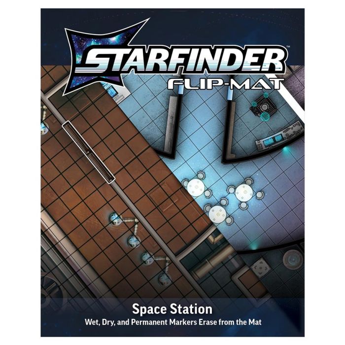 Starfinder 2E: Flip Mat: Space Station