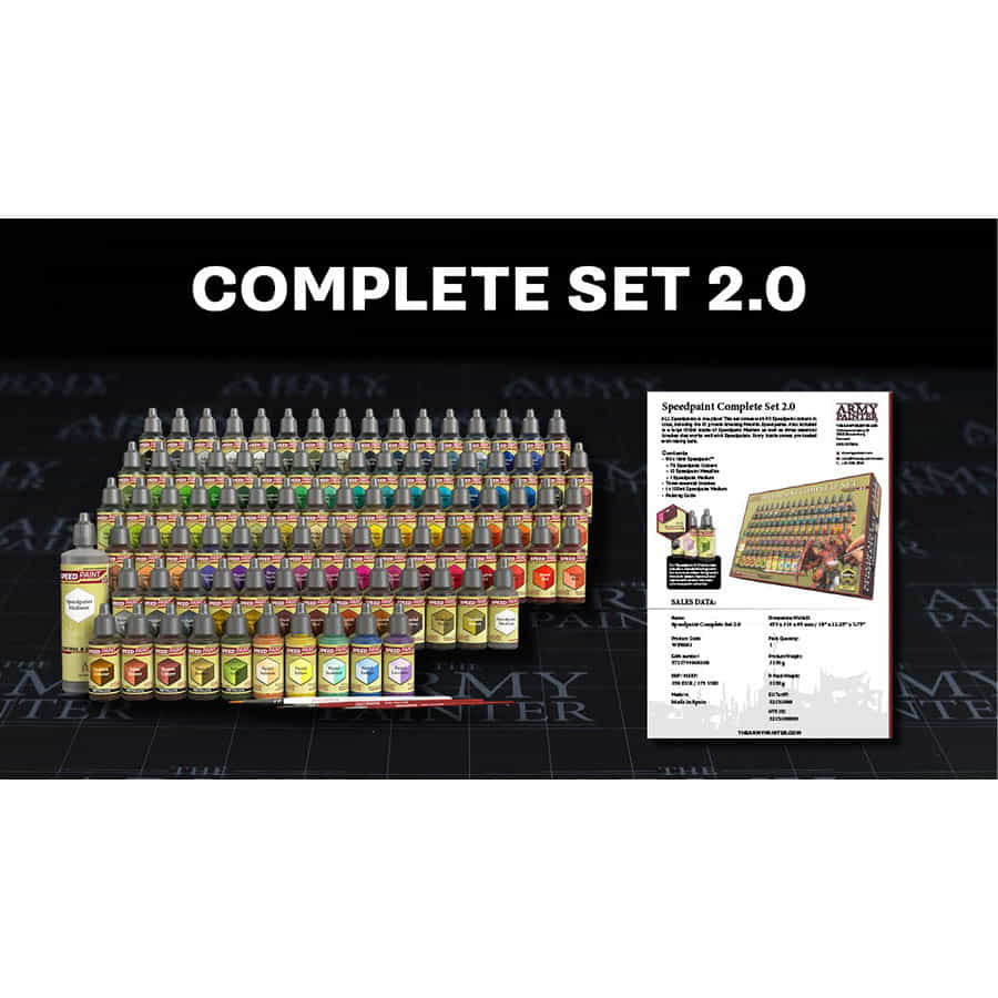 WARPAINTS SPEEDPAINT COMPLETE SET 2.0