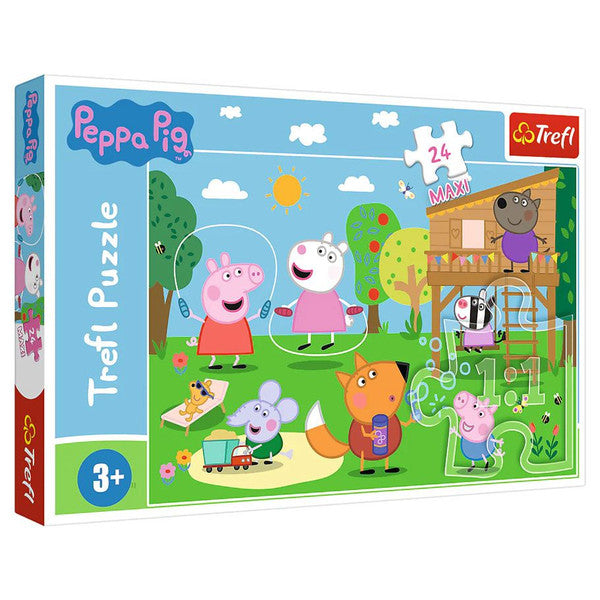 Puzzle: Peppa Fun in Grass 24 Maxi
