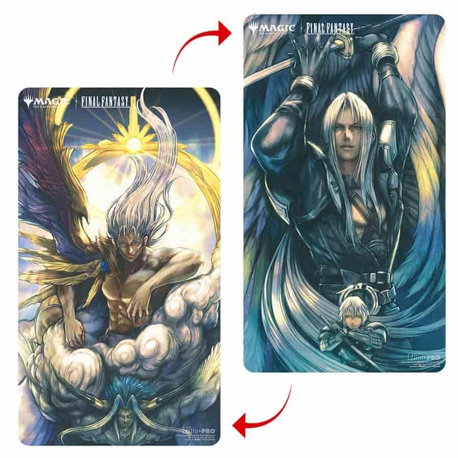 ULTRA PRO: MAGIC THE GATHERING: UNIVERSES BEYOND: FINAL FANTASY: DOUBLE SIDED PLAYMAT SEPHIROTH