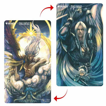 ULTRA PRO: MAGIC THE GATHERING: UNIVERSES BEYOND: FINAL FANTASY: DOUBLE SIDED PLAYMAT SEPHIROTH