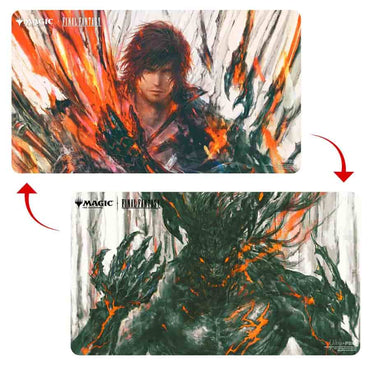 ULTRA PRO: MAGIC THE GATHERING: UNIVERSES BEYOND: FINAL FANTASY: DOUBLE SIDED PLAYMAT CLIVE