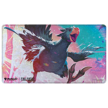 ULTRA PRO: MAGIC THE GATHERING: UNIVERSES BEYOND: FINAL FANTASY: HOLOFOIL PLAYMAT BLACK CHOCOBO