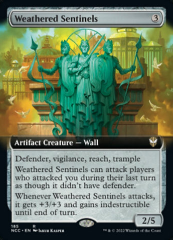Weathered Sentinels (Extended Art) [Streets of New Capenna Commander]