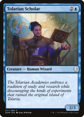 Tolarian Scholar [Dominaria] | All About Games