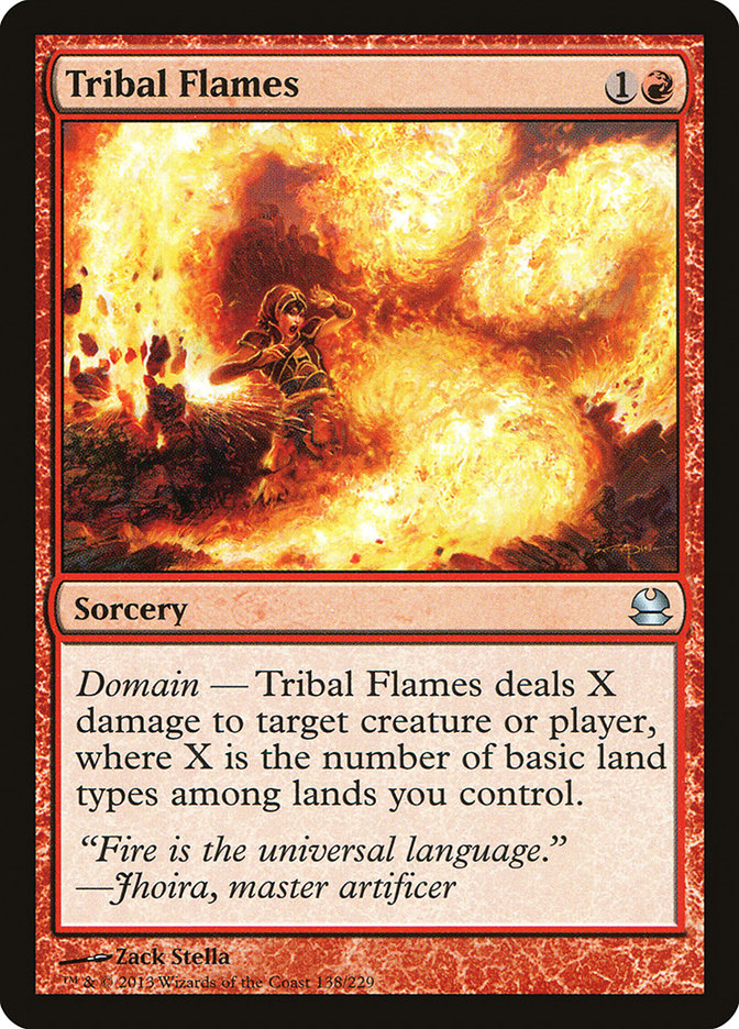 Tribal Flames [Modern Masters] | All About Games
