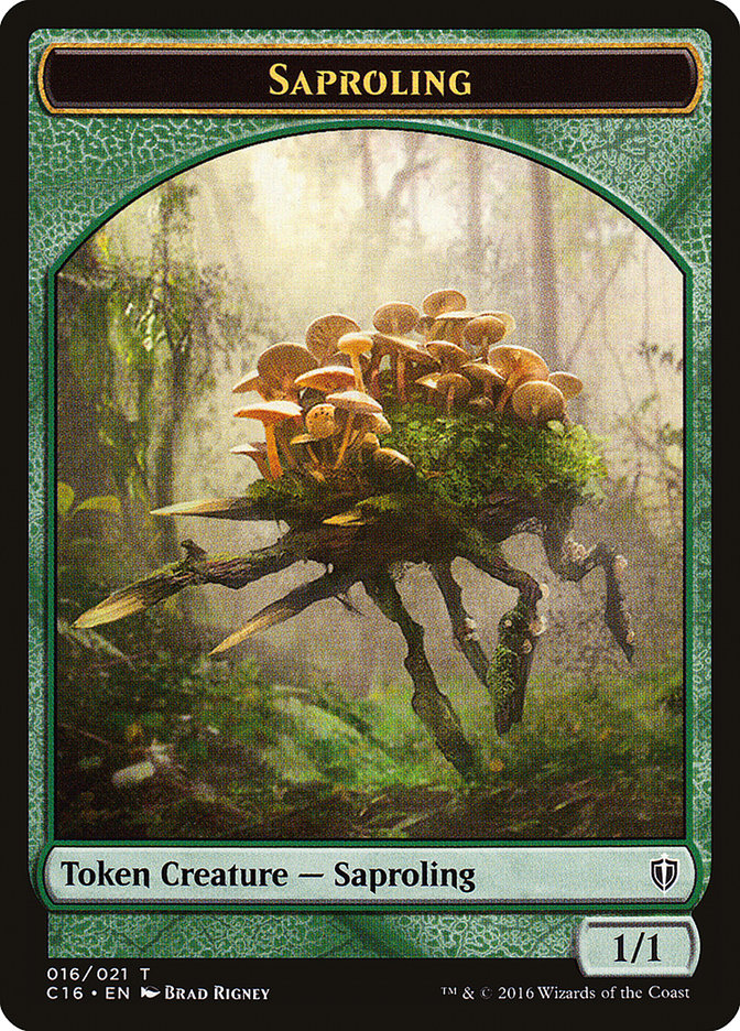 Saproling (016/021) [Commander 2016 Tokens] | All About Games