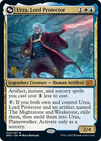 Urza, Lord Protector [The Brothers' War: Prerelease Promos]