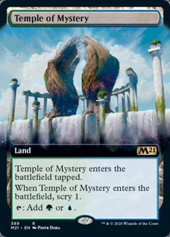 Temple of Mystery (Extended Art) [Core Set 2021]
