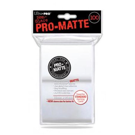 Pro-Matte Standard Deck Protectors: White (100)