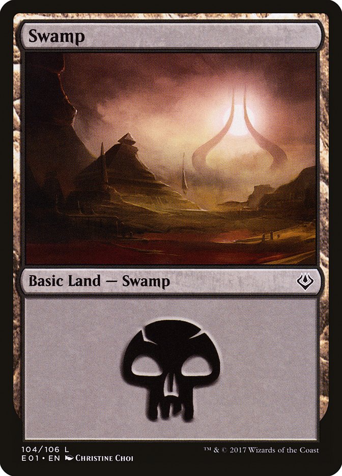 Swamp (104) [Archenemy: Nicol Bolas] | All About Games