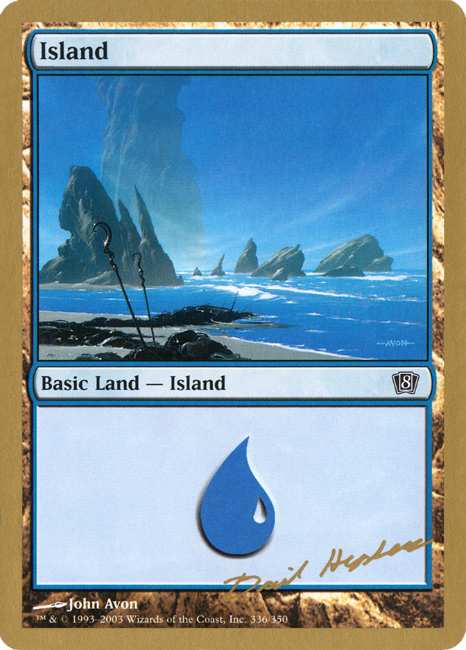 Island (dh336) (Dave Humpherys) [World Championship Decks 2003] | All About Games