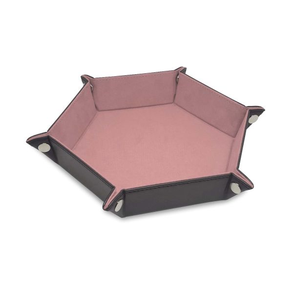 Hexagon Dice Tray - Pink