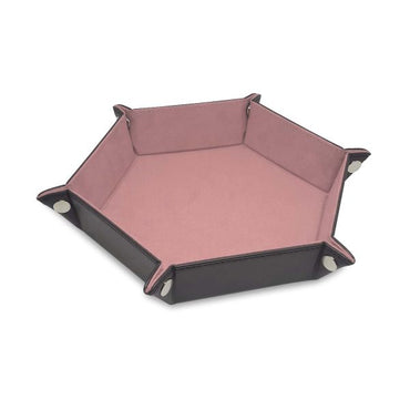 Hexagon Dice Tray - Pink