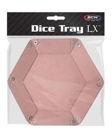 Hexagon Dice Tray - Pink