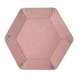 Hexagon Dice Tray - Pink