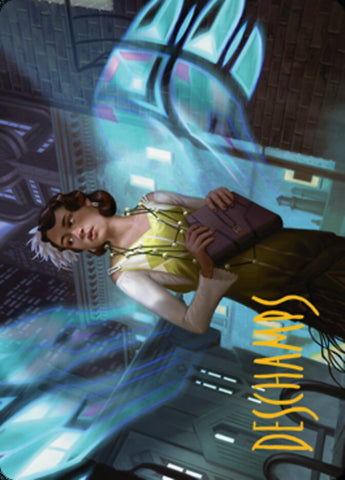 Giada, Font of Hope 1 Art Card (Gold-Stamped Signature) [Streets of New Capenna Art Series]