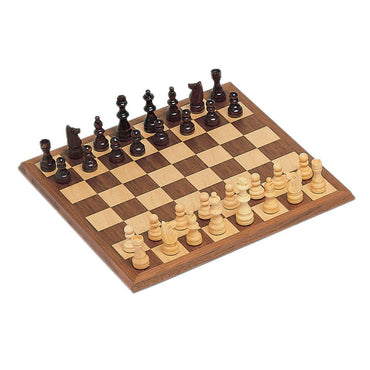 Classic Chess Set – Walnut Wood Board 12 in.
