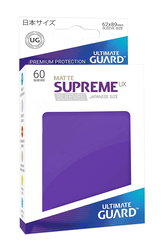 Supreme UX Japanese Size Card Sleeves - Purple
