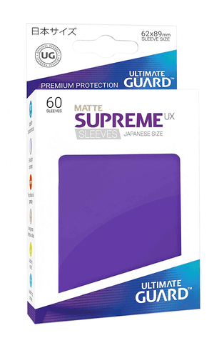 Supreme UX Japanese Size Card Sleeves - Purple