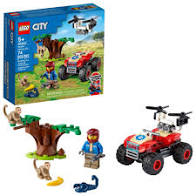 LEGO® CITY WILDLIFE WILDLIFE RESCUE ATV