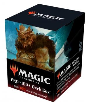 Commander Adventures in the Forgotten Realms PRO 100+ Deck Box and 100ct sleeves V1 Vrondiss, Rage of Ancients