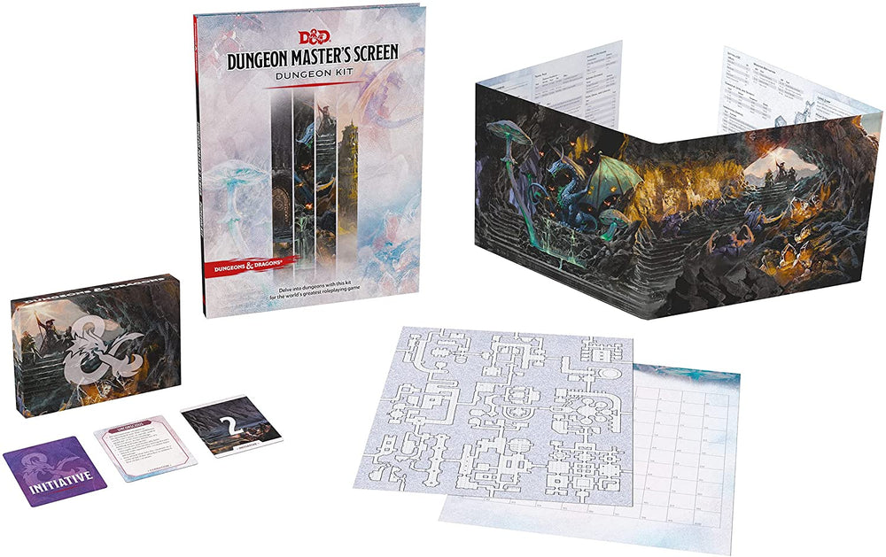 D&D Dungeon Master’s Screen: Dungeon Kit (Dungeons & Dragons DM Accessories)