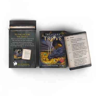 Nord Games: Game Master's Toolbox - Treasure Trove Deck - Challenge Rating 17-20