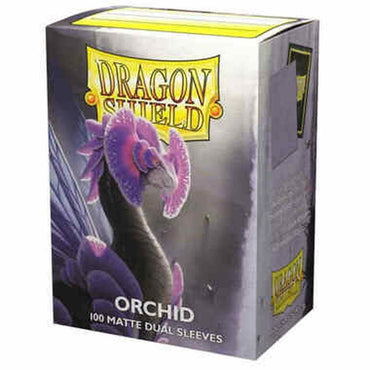 DRAGON SHIELD: ORCHID - MATTE DUAL CARD SLEEVES (100CT)