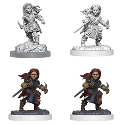 Dungeons & Dragons Nolzur’s Marvelous Miniatures: Halfling Rogue Female