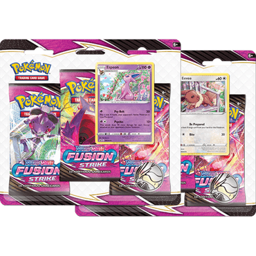 Fusion Strike Both 3-Pack Blisters - Espeon