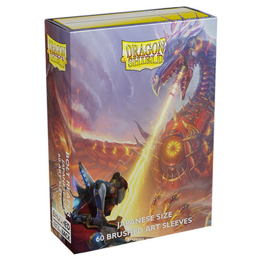 Card Sleeves: Non-Standard Sleeves - Dragon Shields: Japanese (60) Brushed Art - Bolt Reaper