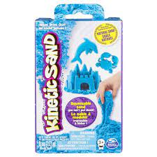 Kinetic Sand Neon Blue