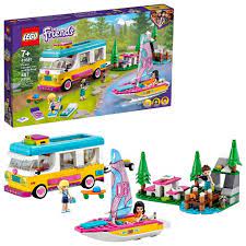 LEGO® FRIENDS FOREST CAMPER VAN AND SAILBOAT