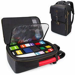 ENHANCE Card Storage Backpack- Game Holder Black